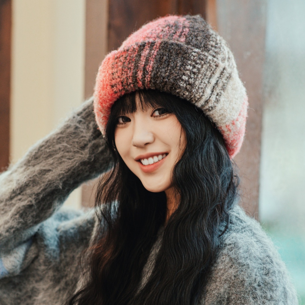 Women'S Fashion Trends Autumn 2025 - Chapeau tricoté à rendu coloré pour