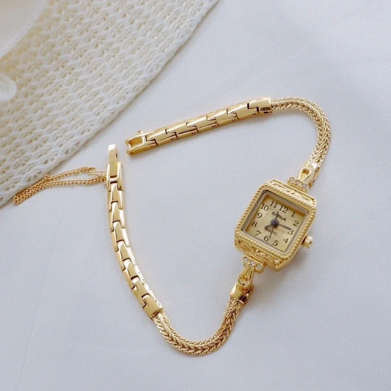 Women'S Fashion Digital Watch - Montre carrée vintage pour femme, bracelet