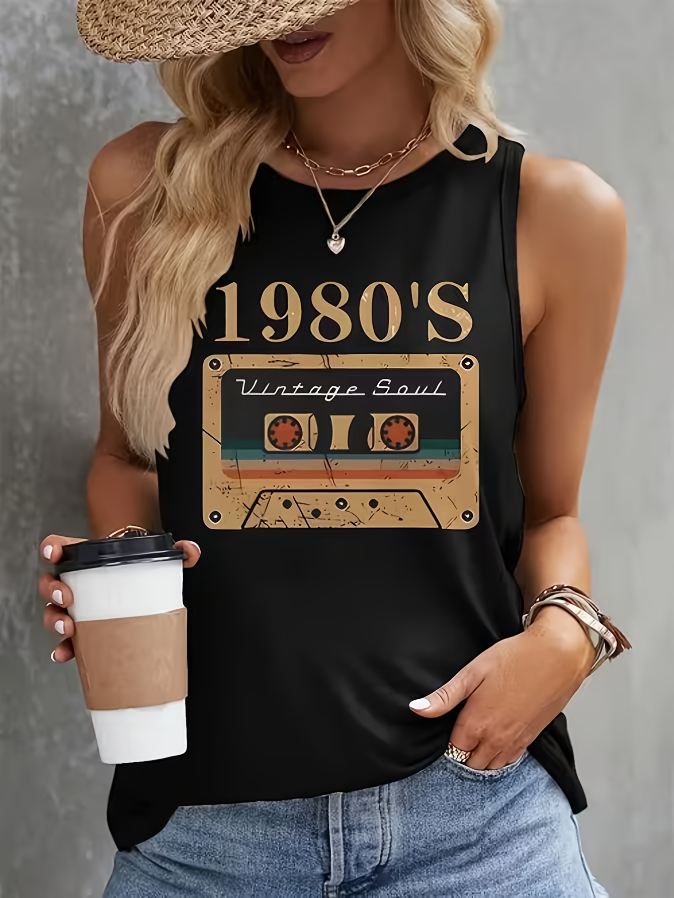 Women'S Fashion In The 90S - Débardeurs polyvalents et tendance pour femmes,