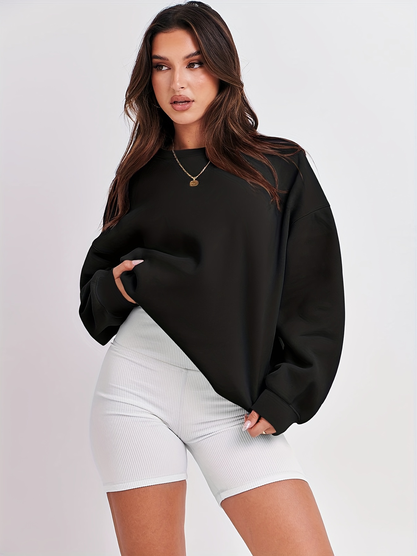 Hoodie Women Oversized - Sweat à capuche surdimensionné pour femmes,