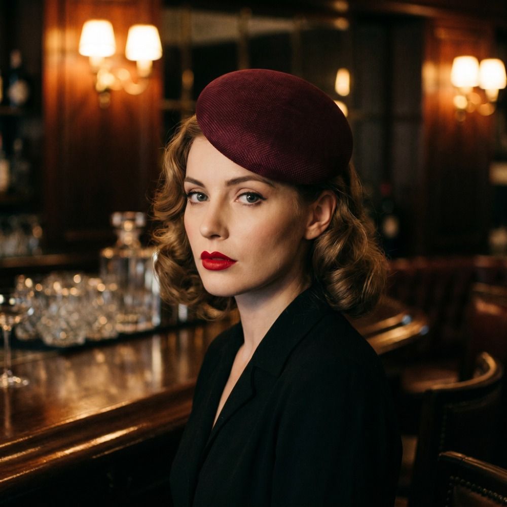 Women'S Fashion In The 1920S - Chapeau bibi élégant de couleur unie,