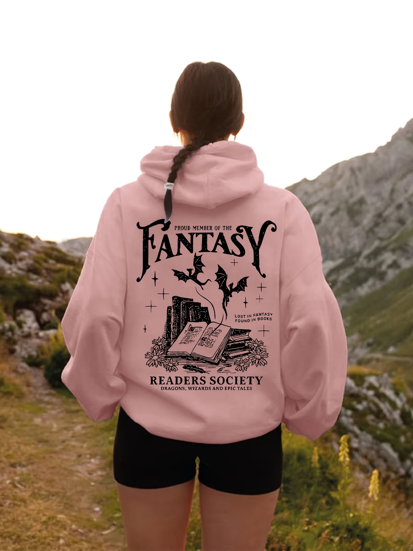 Hoodie Women Oversized - Sweat à capuche unisexe en polaire
