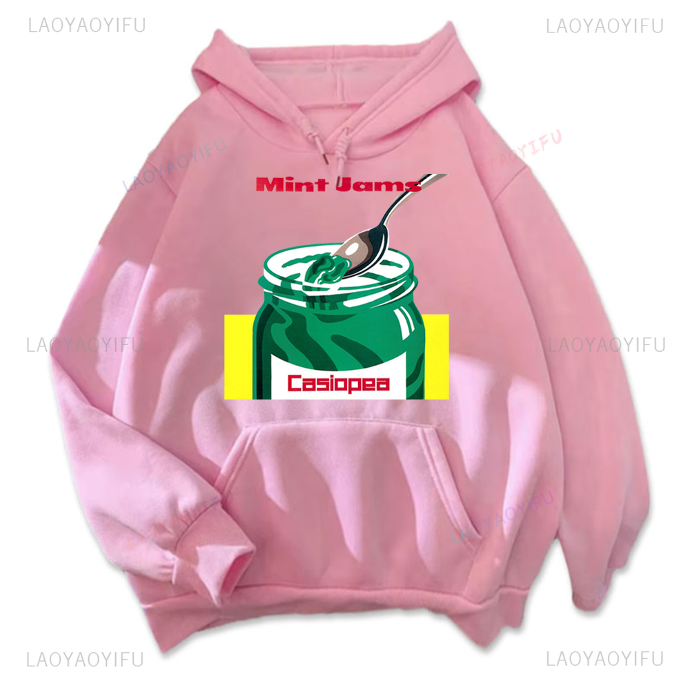 Women Fashion 80S - Sweat à capuche graphique rétro Jazz
