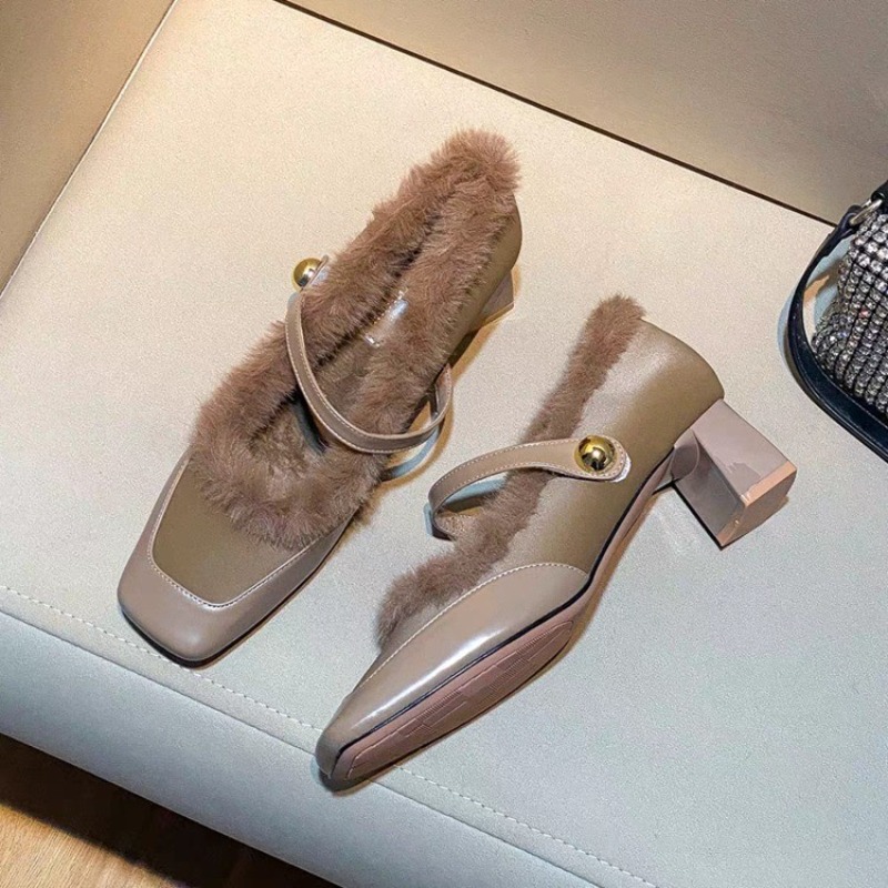 Women'S Fashion Trends Autumn 2025 - Chaussures à talons épais pour femmes,