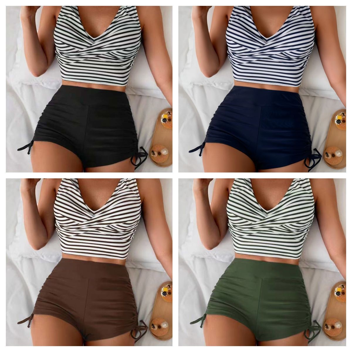Maillot de bain femme deux piè - Crop Top Women avis et prix