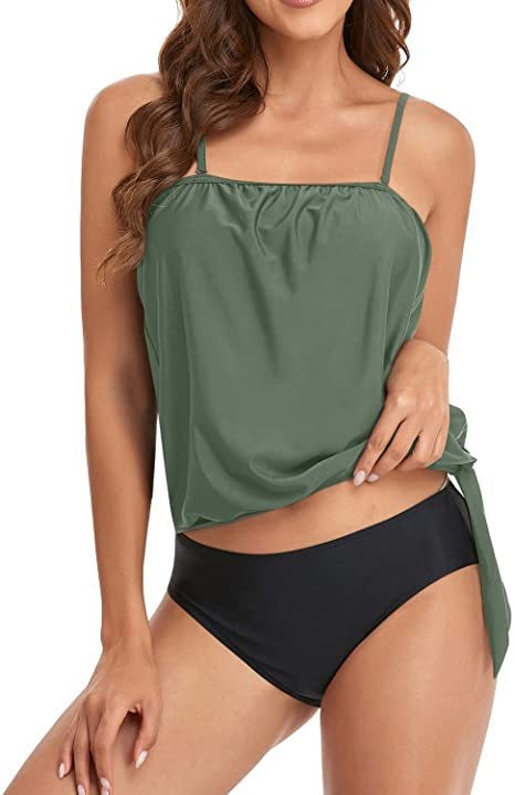 Tankini femme, haut court à br - Crop Top Women avis et prix