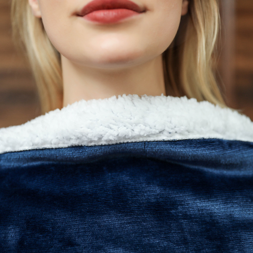 Couverture en flanelle super l - Hoodie Women Oversized avis et prix