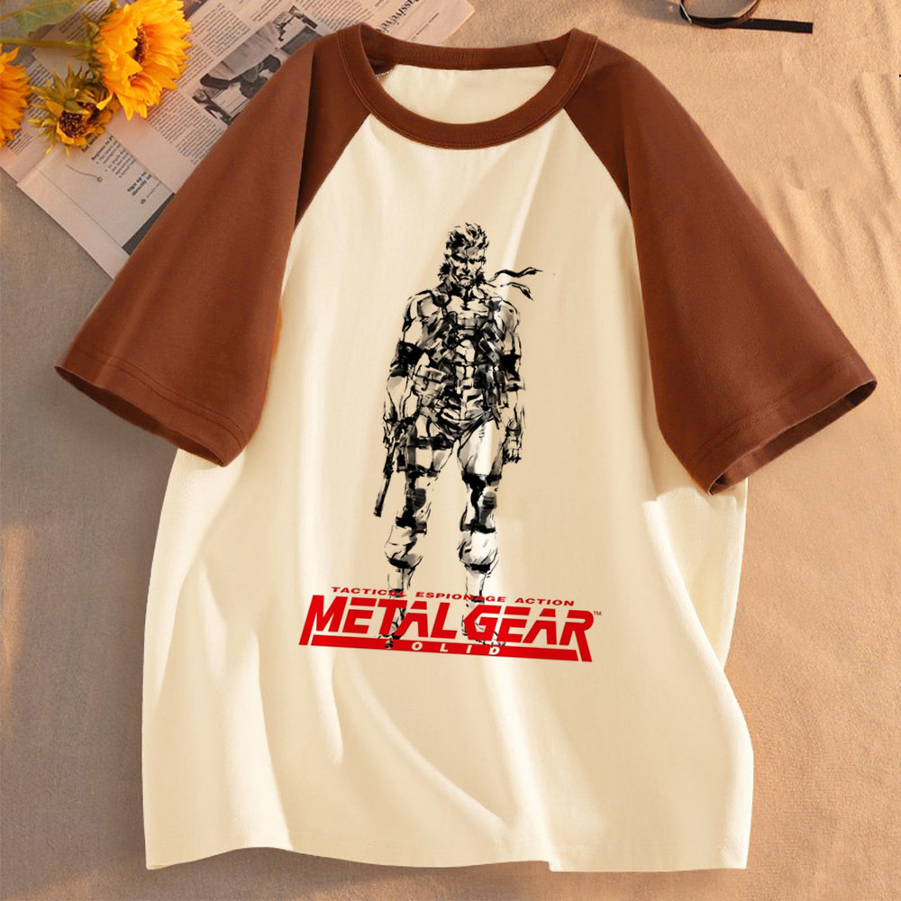 Metal Gear Solid – t-shirt est - Women Fashion 80S avis et prix