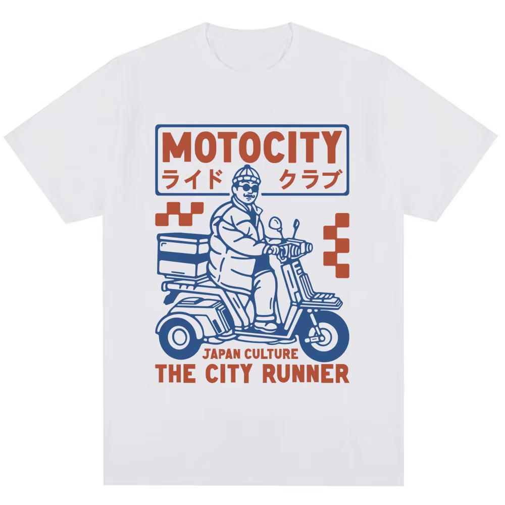T-shirt de moto de style japon - Women'S Fashion In The 90S avis et prix