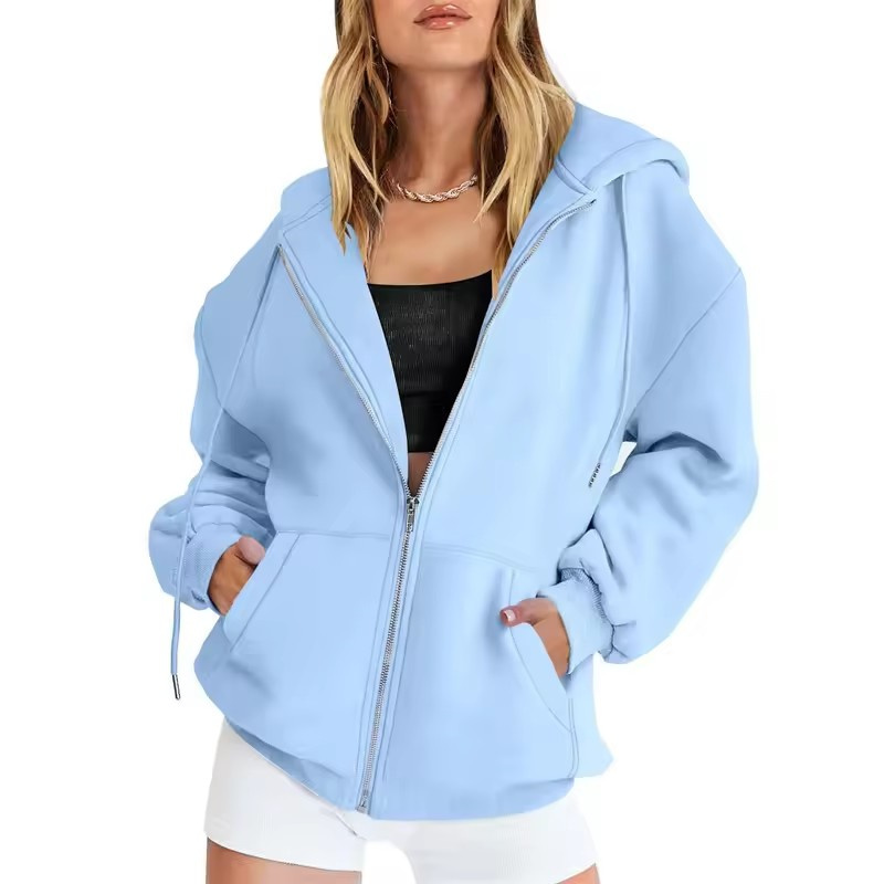 Sweat-shirt à capuche zippé po - Women'S Fashion Zip Up Hoodies avis et prix
