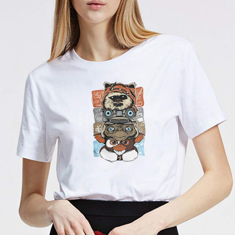T-shirt Gremlins Gizmo Monster - Women Fashion 80S avis et prix