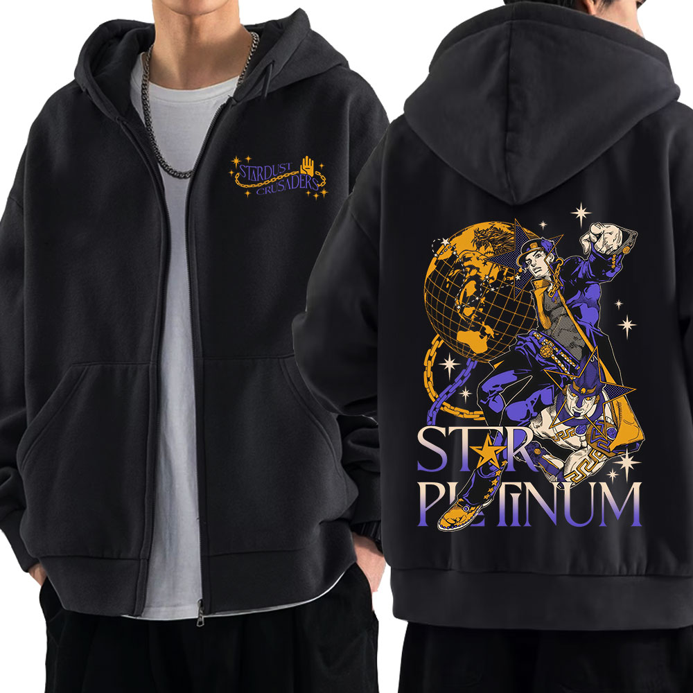 Anime Jojo Bizarre Adventure s - Women'S Fashion Zip Up Hoodies avis et prix