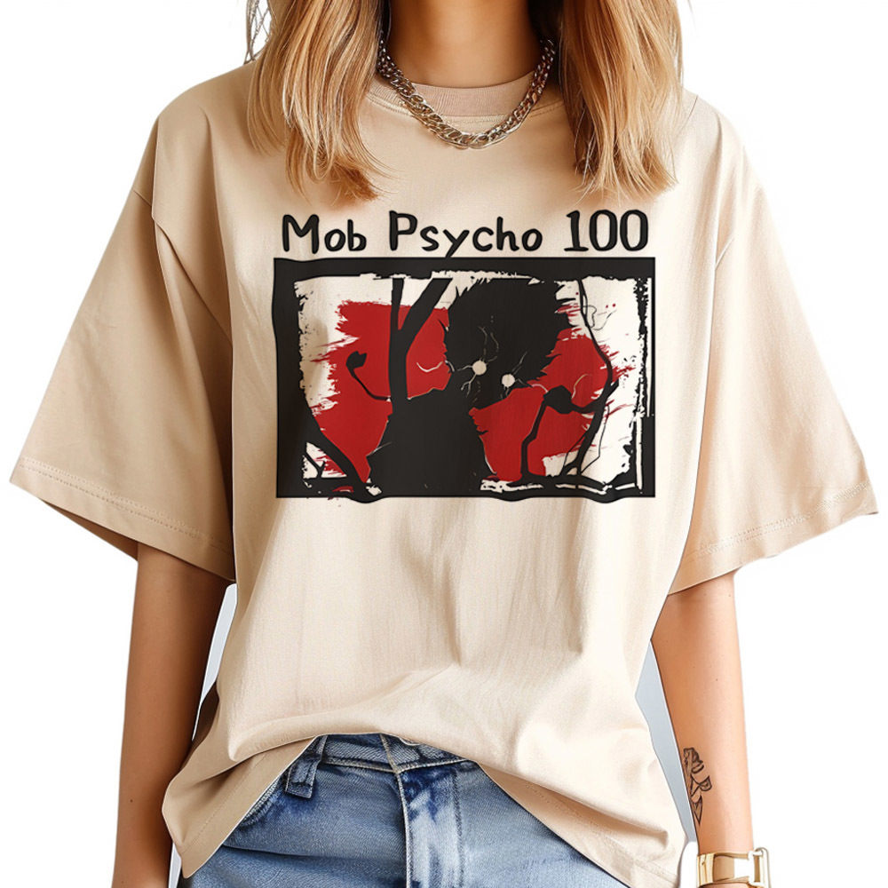 T-shirt Mob Psycho 100 pour fe - Women Fashion 80S avis et prix