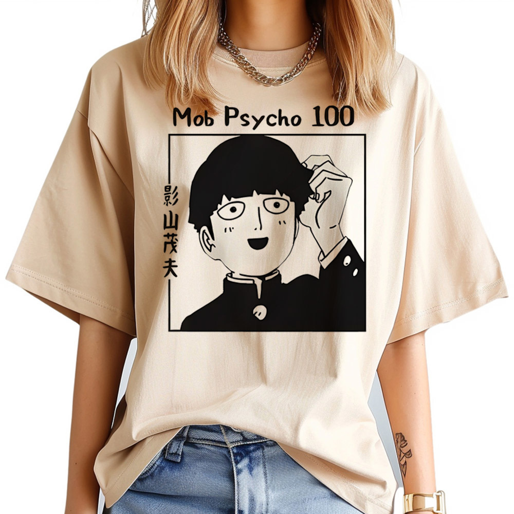 T-shirt Mob Psycho 100 pour fe - Women Fashion 80S avis et prix