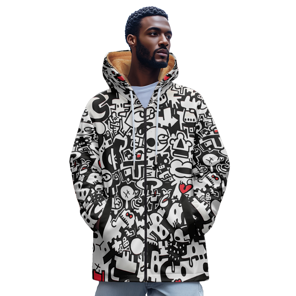 Sweat à capuche zippé à motif  - Women'S Fashion Zip Up Hoodies avis et prix