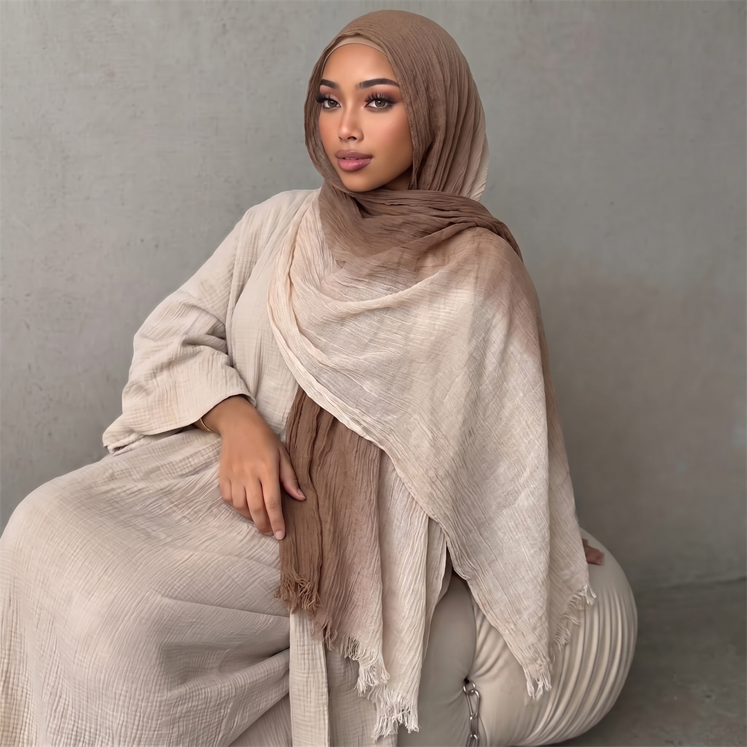 Foulard Hijab en Rayonne Bicol - Women'S Fashion Headbands avis et prix