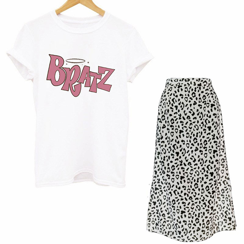 Ensemble deux pièces pour femm - Printed Wrap Skirt avis et prix