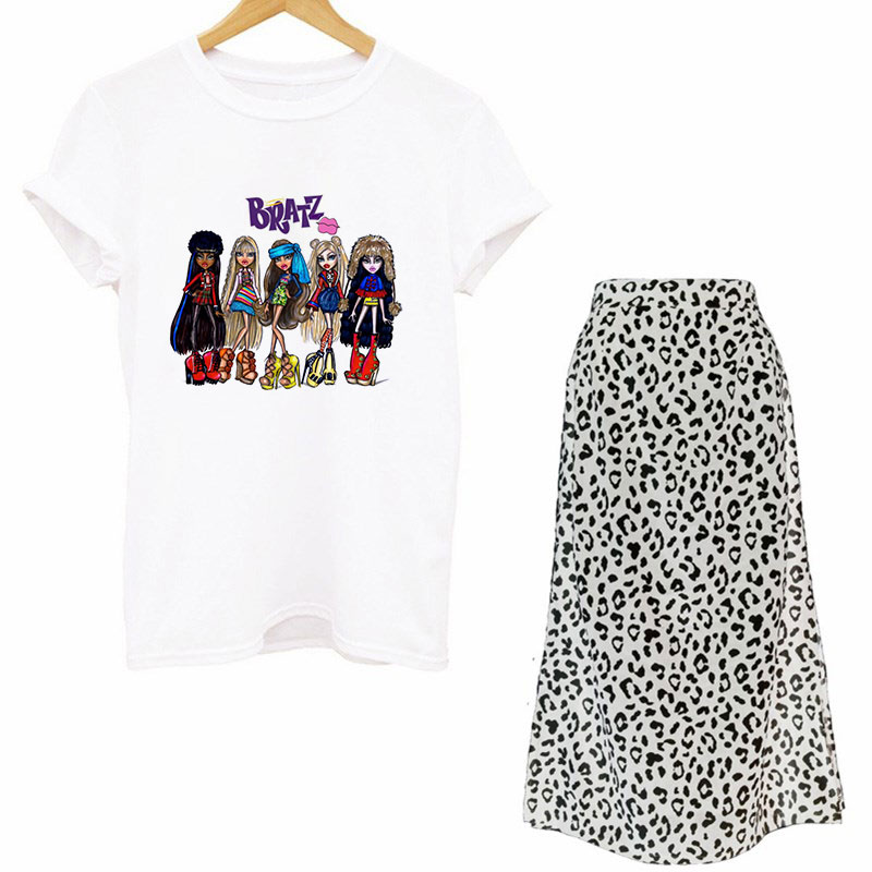 Ensemble deux pièces pour femm - Printed Wrap Skirt avis et prix