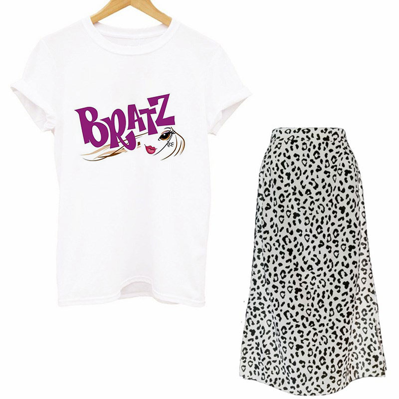 Ensemble deux pièces pour femm - Printed Wrap Skirt avis et prix