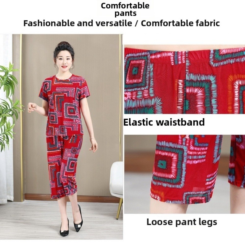 Ensemble T-shirt et short rayé - Women'S Fashion Pajamas avis et prix